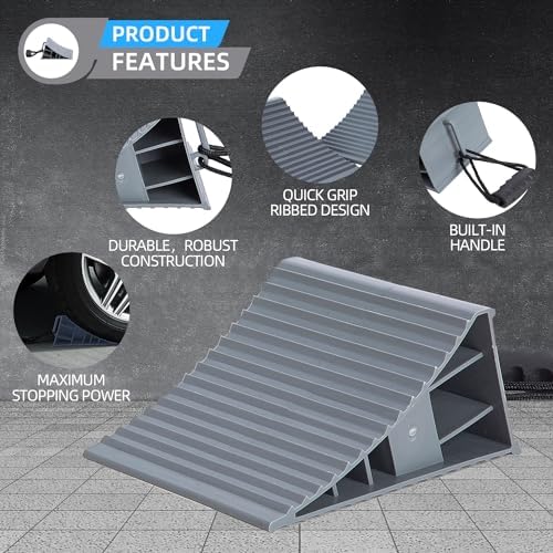 Homeon Wheels Large RV Wheel Chocks - Image 2