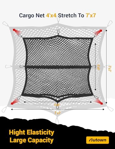 AUTOWN Cargo Net for Pickup Truck Bed - Image 3