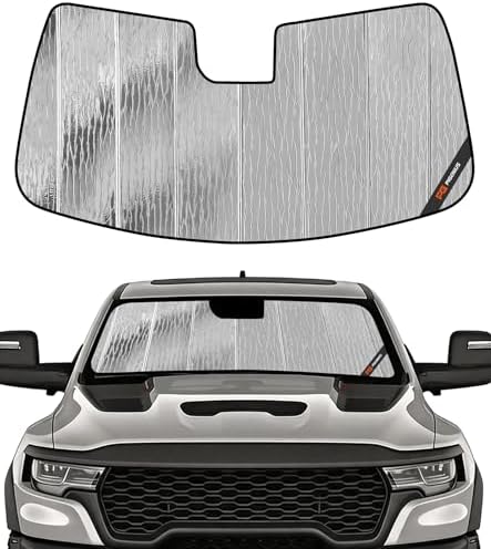 Pigenius Windshield Sun Shade for Ram 2500/3500/4500/5500 2025-2026, Custom by Pigenius