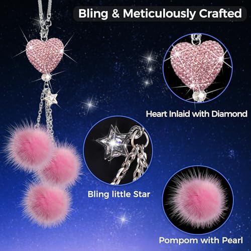 Pink Bling Car Accessories Interior - Image 3
