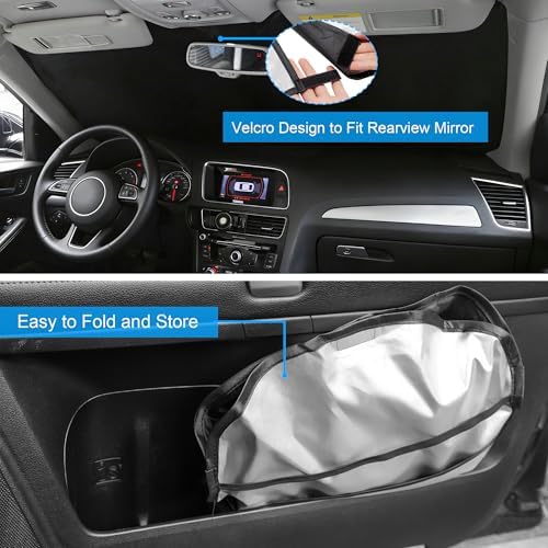 Windshield Sun Shade Sunshade for 2014-2018 Su- baru Forester - Image 5