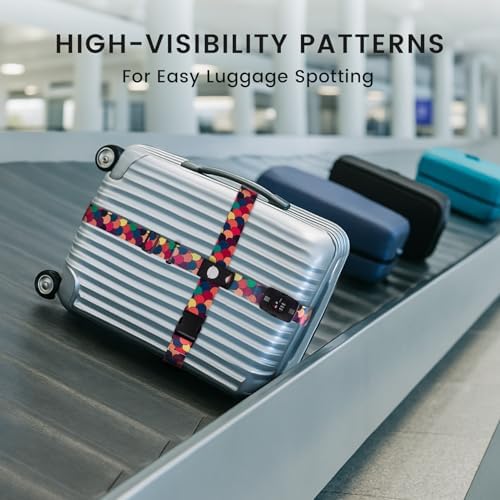 Travelkin Luggage Straps TSA Approved, Suitcase Straps - Image 4