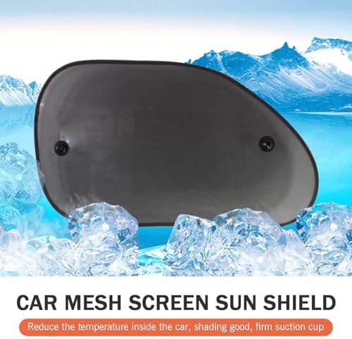 Downhill 2 PCS Car Side Window Sun Shade, Sun Protection Breathable Mesh - Image 4
