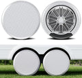 MOONET Oxford Fabric Tire Covers Sliver 2-Pack, by Moonet