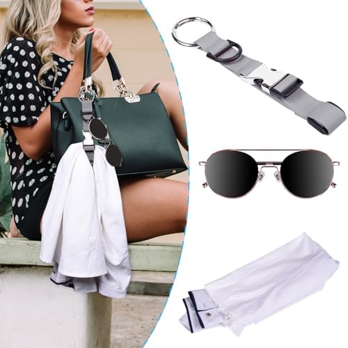 Wisdompro Jacket Gripper Strap for Travel, Add a Bag Luggage Straps - Image 7