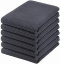 PurpleEssences Solid Kitchen Cloths, Dish Towel 15x25 Set of 6 by PurpleEssences