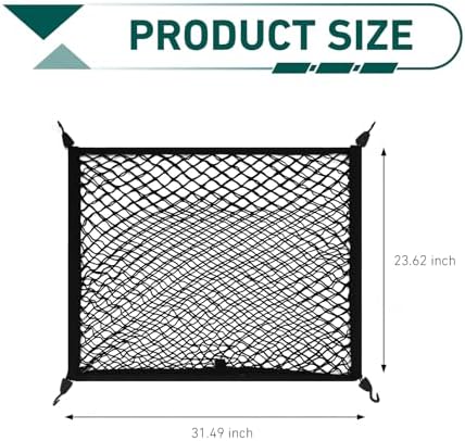 Cargo Net for SUV, Car Trunk Net, Highly Elastic Storage Mesh Nets - Image 2