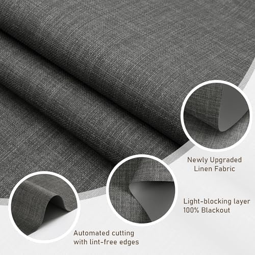 AOSKY Cordless Blackout Roller Shades - Image 2