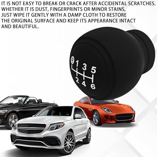 Automotive Gear Shift Knob Cover, 6-Speed Manual Transmission Silicone Shift - Image 6