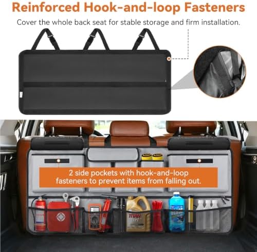 Trunk Organizer for SUV, Car Organizers and Backseat Hanging Storage - Image 4