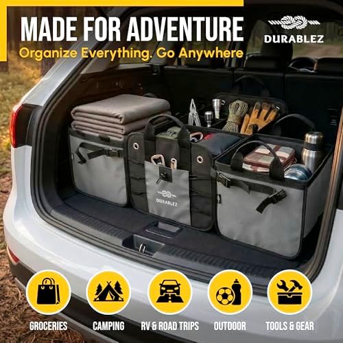 Modular 5-Section Heavy Duty Trunk Organizer - Image 4