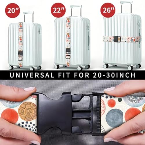 Luggage Straps for Suitcases, Heavy Duty Travel Belt - Image 4