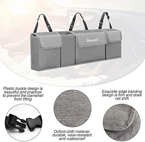 Collapsible 4-Pocket Car Trunk Organizer - Image 3