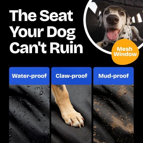 Half Hammock Dog Seat Cover for Back Seat - Image 4