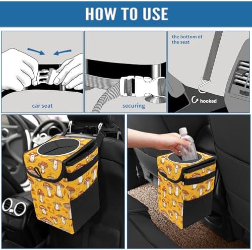 Car Trash Can – Multi-Purpose, Lightweight and Portable - Image 7