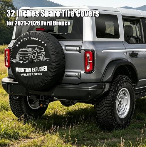 Spare Tire Covers for Ford Bronco 2021-2026, - Image 2