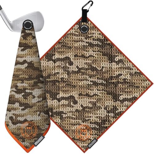 Ghost Golf Magnetic Towel, Ultra-Absorbent Microfiber Golf Towel by GhostGolf