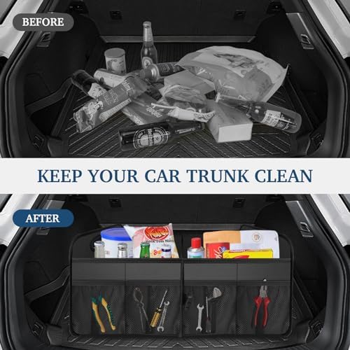 Femuar Car Trunk Organizer, Car Storage Organizer - Image 5