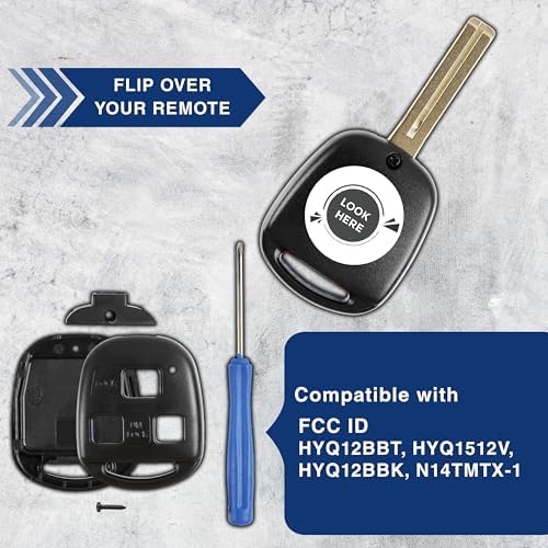 2X Remote Key Fob Cover Shell Case Kit - Image 5