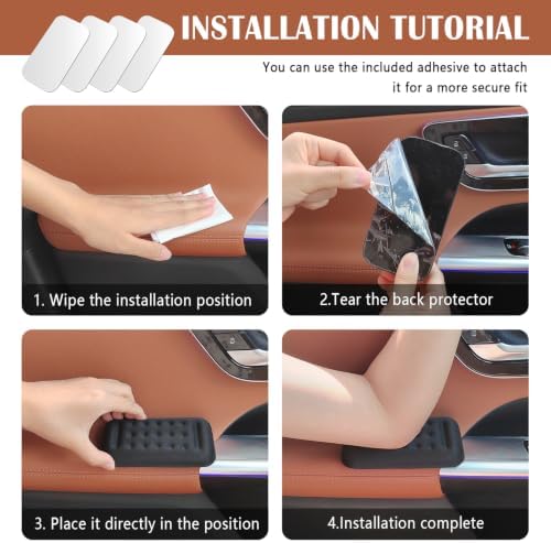 2PCS Car Arm Rest Elbow Pads, Comfortable Car Arm Rest Cushion - Image 6