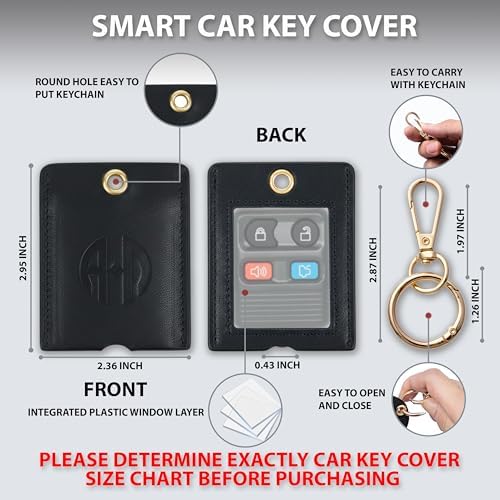 Leather Key Cover for Broken Car Key Loop Replacement - Image 2