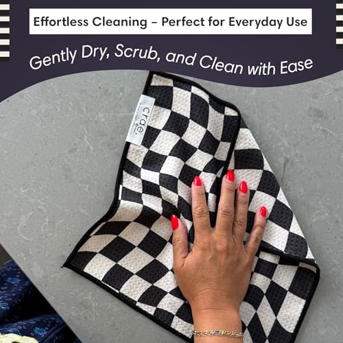 crae. Double-Sided Microfiber Washcloths - Image 5