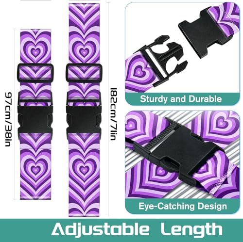 Slohif Luggage Straps for Suitcases Travel Belt Accessories Luggage Connector - Image 2
