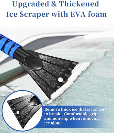33'' Ice Scraper Snow Brush for Car Windshield Window - Image 5