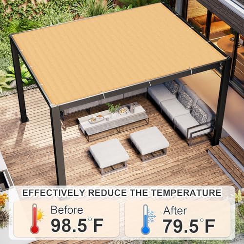 Cool Area Sun Shade Cloth with Grommets - Image 3