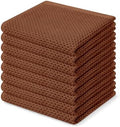 Homaxy 100% Cotton Waffle Weave Kitchen Dish Cloths 8-Pack by Homaxy