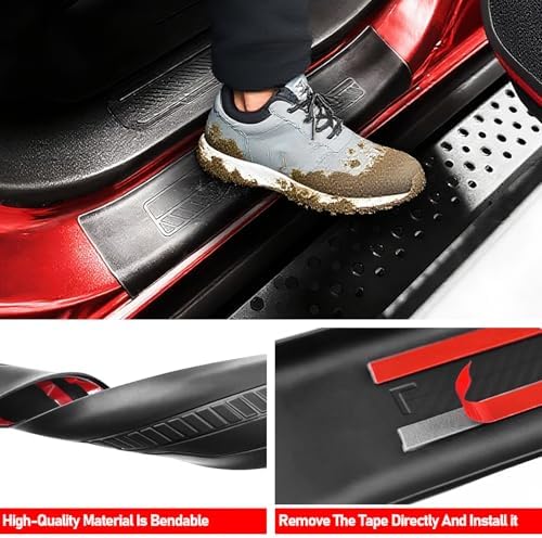 Door Edge Guards for Ford Bronco Accessories 2025 2024 2023 2022 2021 4 Door - Image 5