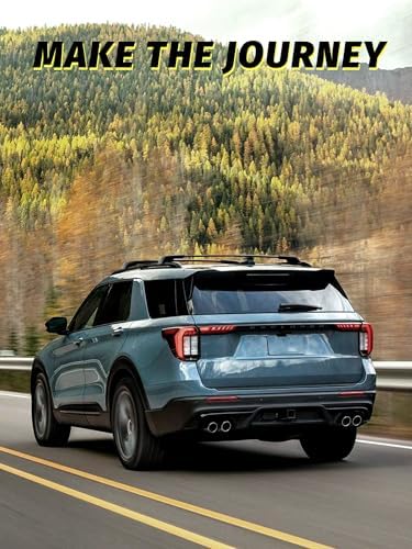 330LB Roof Rack Cross Bars Fit for 2020-2026 Explorer Cargo Bars - Image 7