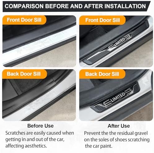 Door Sill Protectors for Car Limited Trim - Image 2