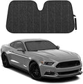 BDK-AS-2511 Front Windshield Shade-Accordion Folding Auto Sunshade by BDK