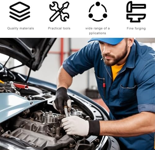 Car Spare Tire Wrench, 17mm L-Shaped Slotted End Socket Tire Replacement Tool - Image 5