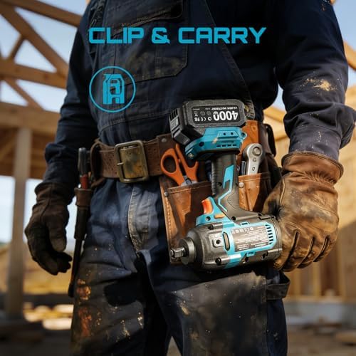 Seesii Upgraded Cordless Impact Wrench 885Ft-lbs: 1/2" Impact Gun - Image 6