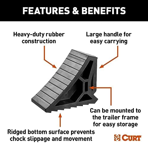CURT 22801 HD Wheel Chock - Image 3