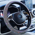 Car Sparkly Colorful Bling Steering Wheel Cover by Carwales