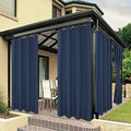 BONZER Outdoor Curtains for Patio Waterproof Thick Privacy by Bonzer