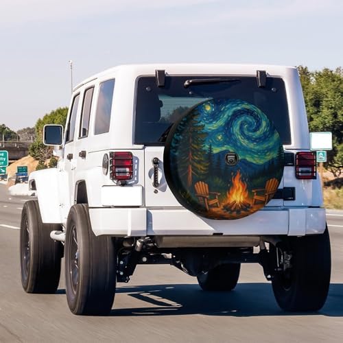 Starry Camp Spare Tire Cover - Image 2