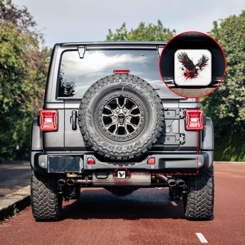 2" Trailer Hitch Cover Rubber Receiver Tube Cap Trailer Hitch Covers - Image 6