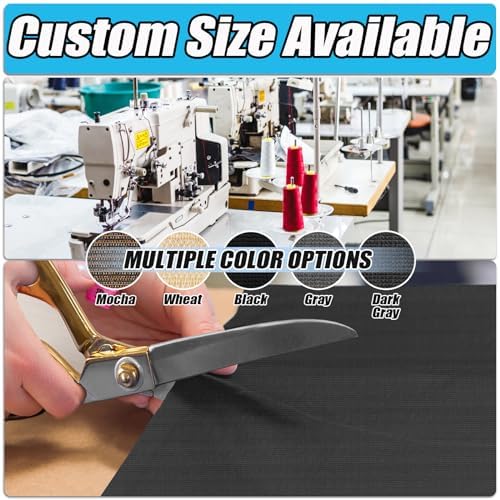 Amagenix 90% Pergola Shade Cover 8'X 15' Dark Gray Sun Shade Cloth - Image 2