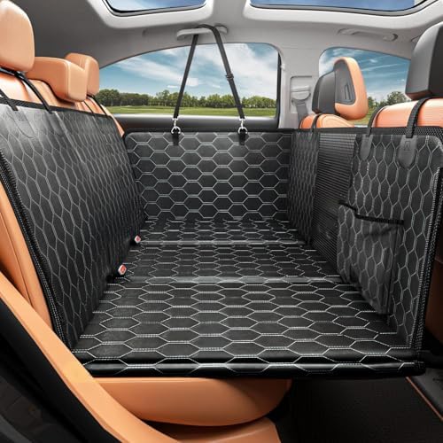 Dog Back Seat Cover Hard Bottom by Unknown