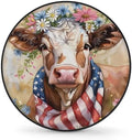 Highland Cow Spare Tire Cover Dust-Proof Wheel Protector by Unknown