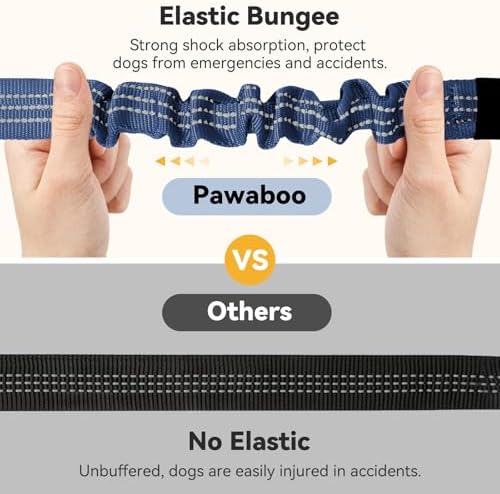 Pawaboo 2Pack Dog Car Seatbelt, 3-in-1 Dog Tether - Image 5