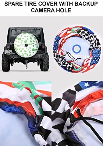 ThuhaTree Store Zombie Horror Halloween Spare Tire Cover - Image 6