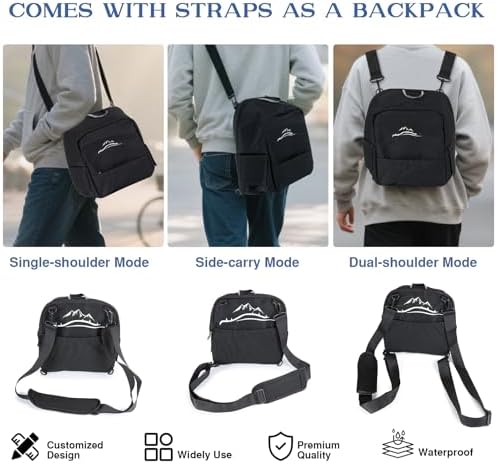 Trunk Organizer Multifunction Backpack, Upgrade Design Trunk Cubby Storage bag - Image 7