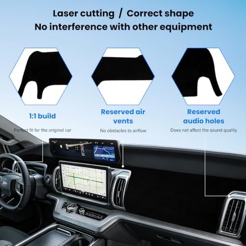 Dash Cover Mat Compatible with Ford Expedition 2025 2026 Car Interior Dashboard - Image 6