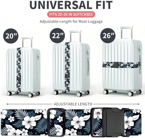 Luggage Strap for Suitcases Adjustable Travel Belt - Image 5