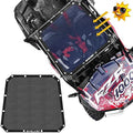 SHEJISI RZR Soft Top Sunshade Mesh Net, Enhanced Cab Top Soft Window Shield Net by SHEJISI